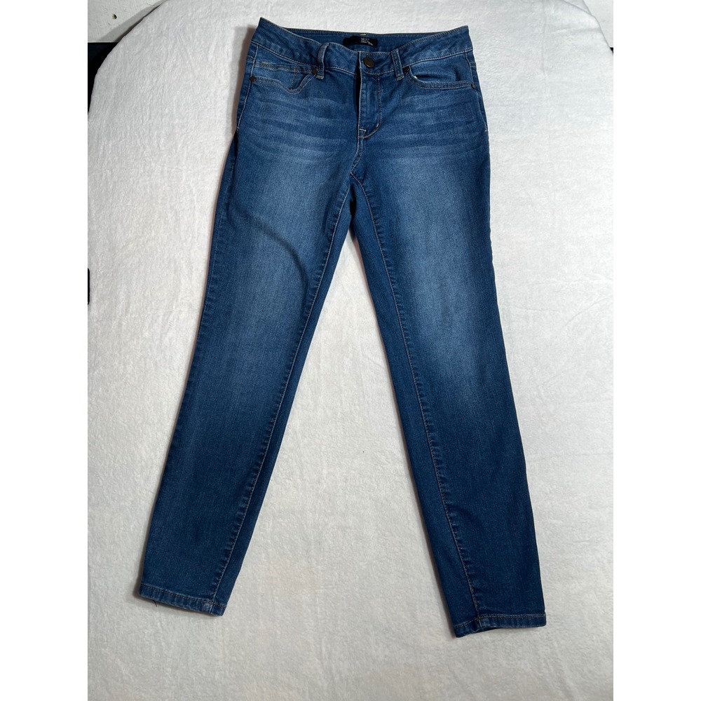 1822 Denim Womens Size 8 Skinny Jeans Medium Wash Stretch Slim Fit Denim Pants